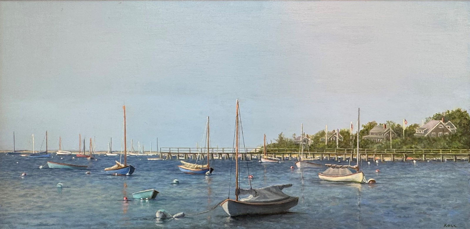 Marla Korr, Monomoy Afternoon, 2025
oil on linen, 24 x 48 in. (61 x 121.9 cm)
MK250209