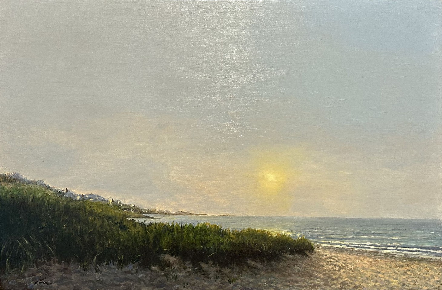 Marla Korr, Setting Sun, Steps Beach, 2025
oil on linen, 24 x 36 in. (61 x 91.4 cm)
MK250208