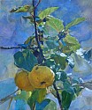 Peter E. Poskas III, Pair of Quinces
oil on panel