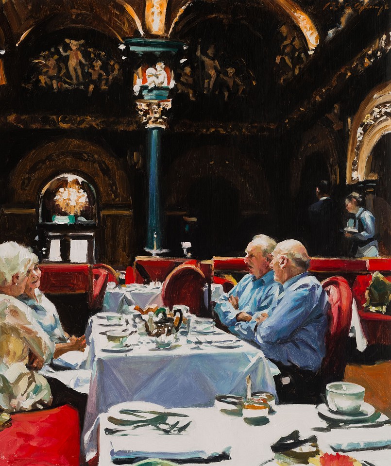 Paul G. Oxborough, Breakfast Room, 2025
oil on linen, 24 x 20 in. (61 x 50.8 cm)
PGO250401