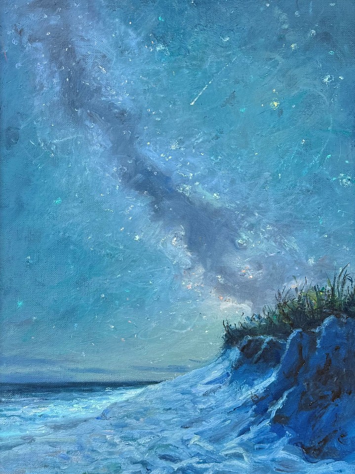 Louis Guarnaccia, Milky Way, Nantucket Dunes, 2025
oil on panel, 16 x 12 in. (40.6 x 30.5 cm)
LG250601