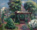 William Glackens, Garden at Hartford
1918, oil on canvas