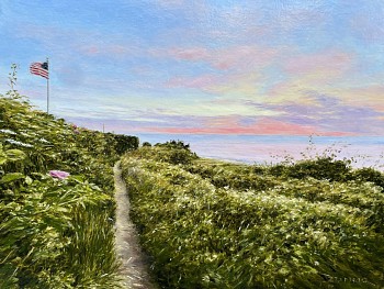 Lori Zummo - Lori Zummo Sunrise on the Bluff Walk