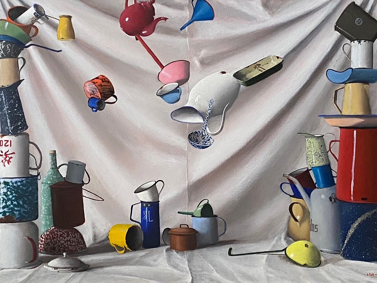 Joseph Keiffer, Tipsy Deluge, 2025
oil on canvas, 30 x 40 in. (76.2 x 101.6 cm)
JK250702