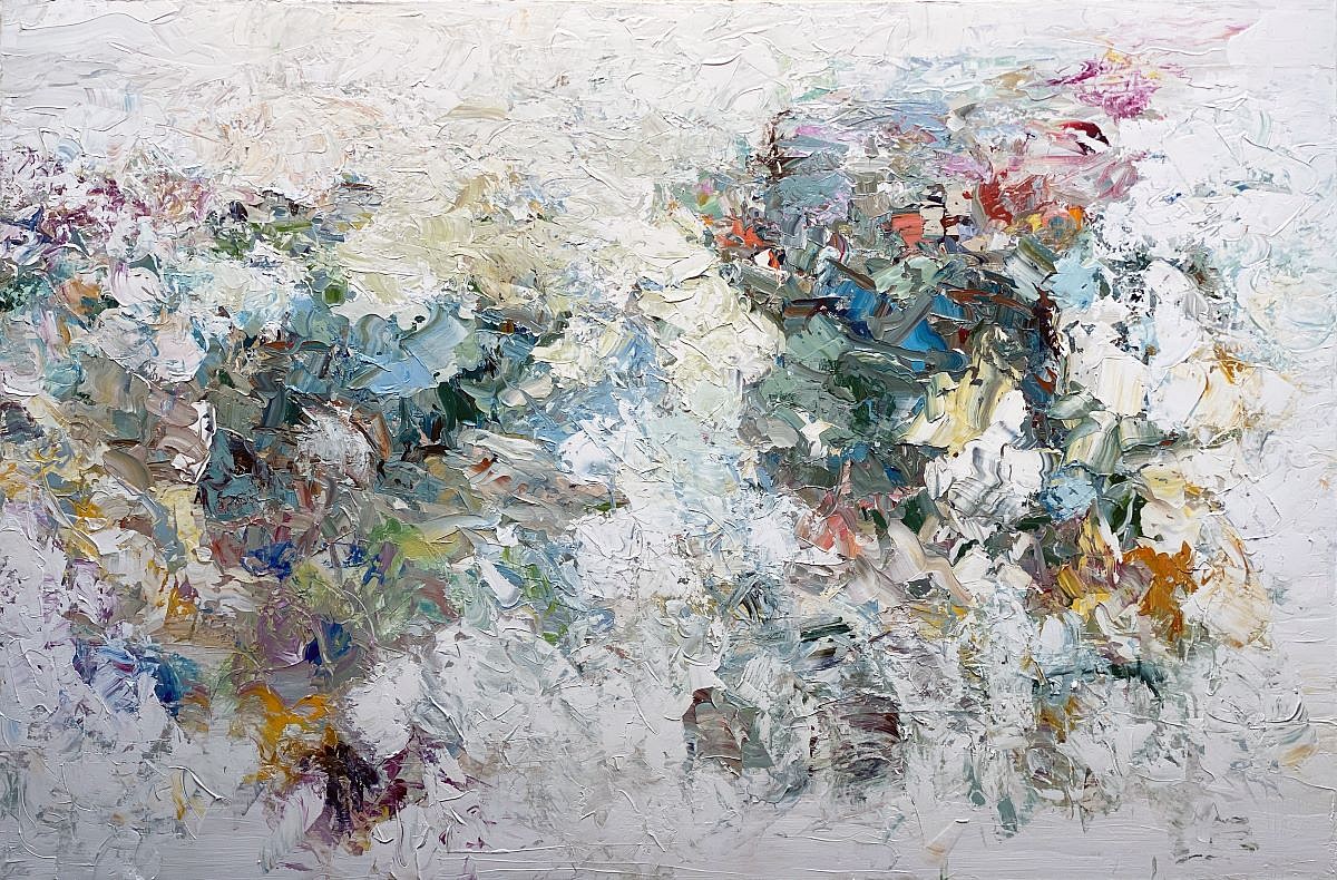 Christine Hayman, Blue Sway
oil on canvas, 48 x 72 in. (121.9 x 182.9 cm)
CH250901