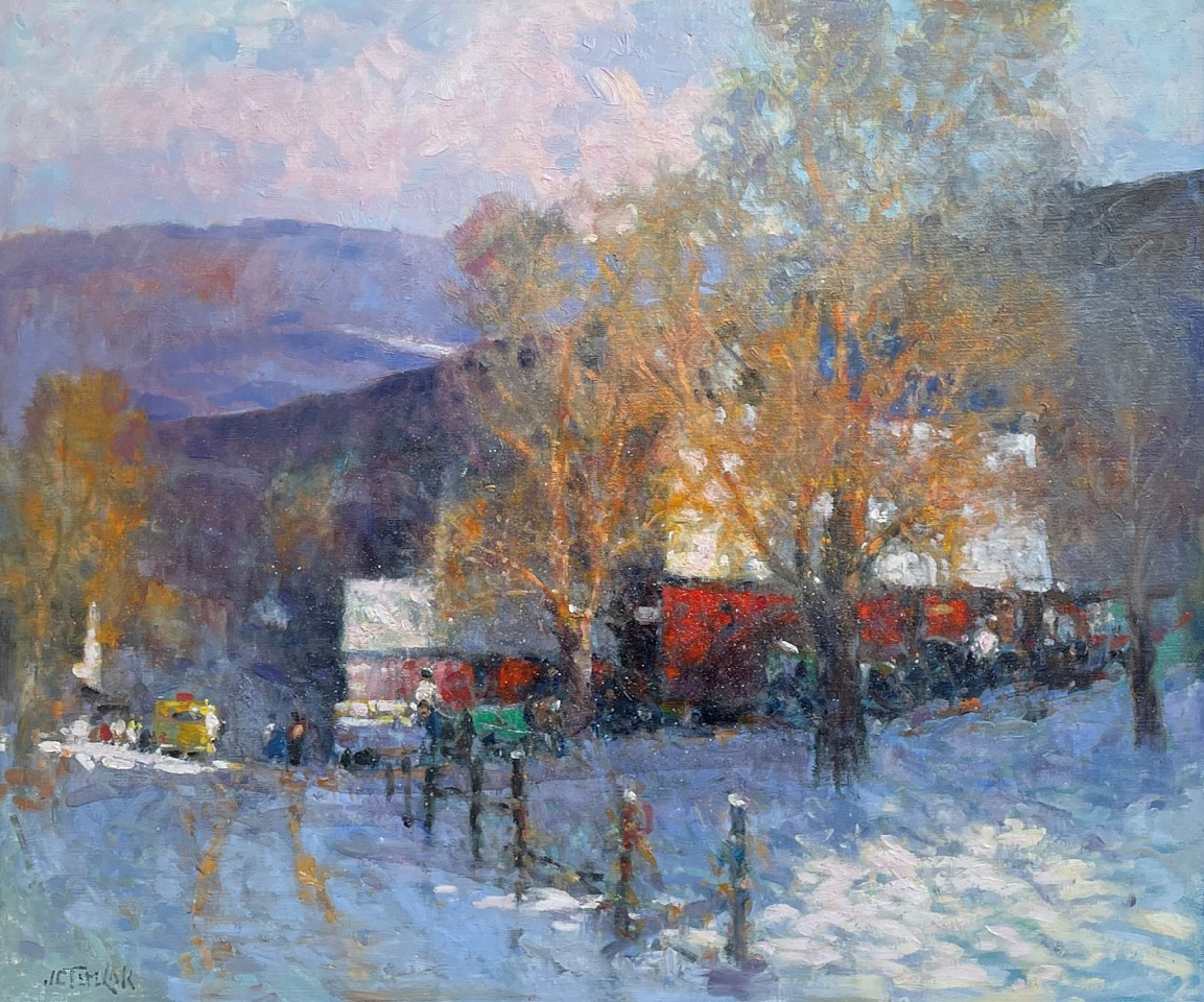 John Terelak, School Bus, 2025
oil on canvas, 30 x 36 in. (76.2 x 91.4 cm)
JT250901