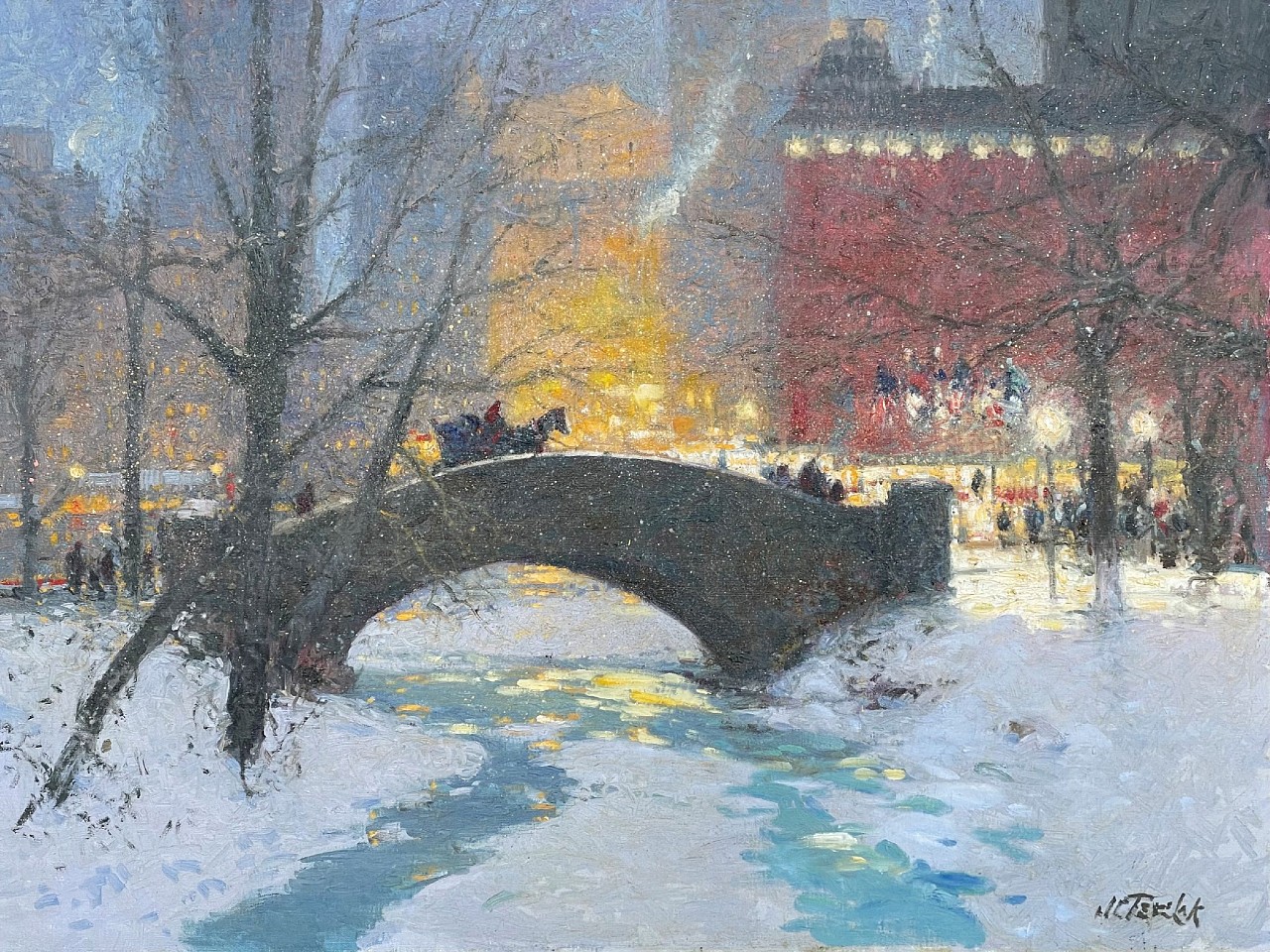 John Terelak, Frozen Over, 2025
oil on canvas, 30 x 40 in. (76.2 x 101.6 cm)
JT250903