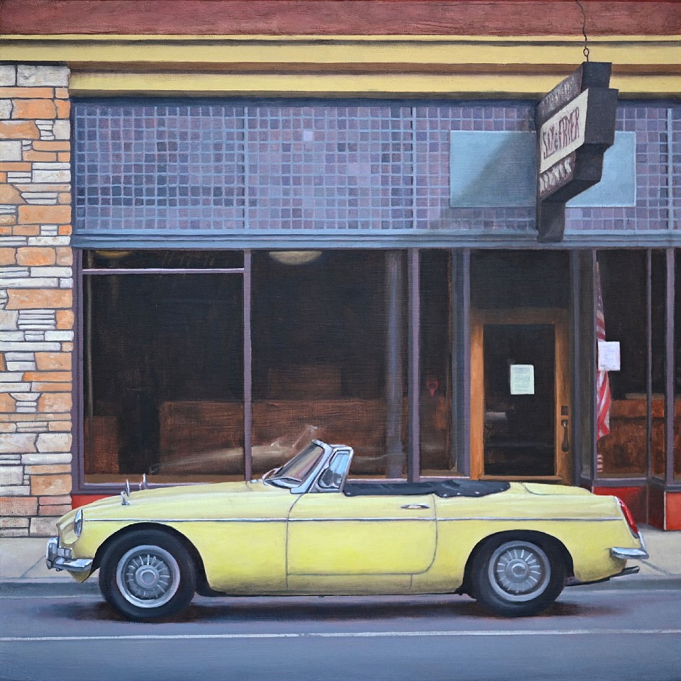 Scott Duce, CC8:  Sax & Fryer, 2025
oil on panel, 12 x 12 in. (30.5 x 30.5 cm)
SD250902