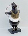 Bjorn Skaarup, Hippo Hula Hoop Dancer III, maquette, Ed. of 9
2025, bronze with fabric skirt