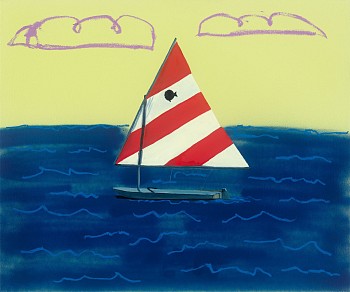 Adam S. Umbach - Adam S. Umbach Sail Fishie (Red and White)