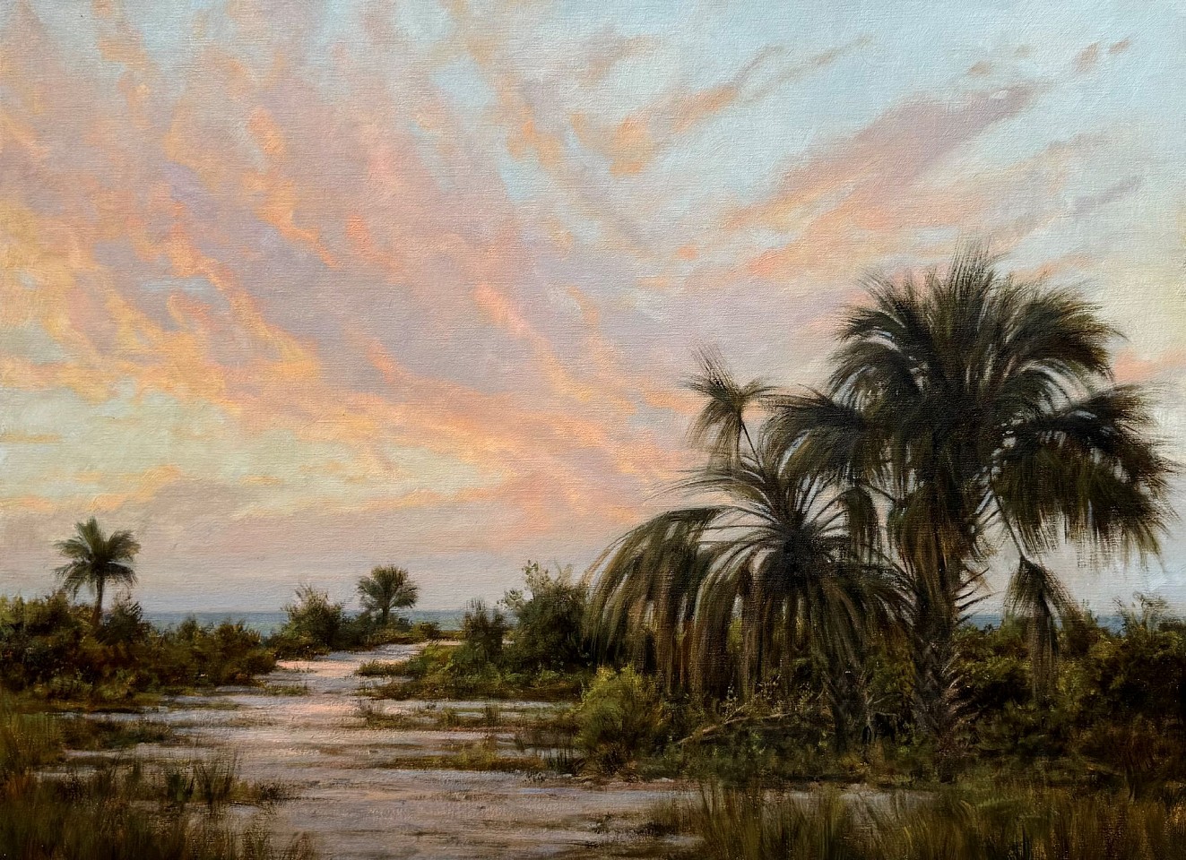 Frank Corso, Way to the Water, 2026
oil on canvas, 30 x 40 in. (76.2 x 101.6 cm)
FC260102