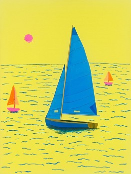 Work:&nbsp;Adam S. Umbach Sea Sails No. 2