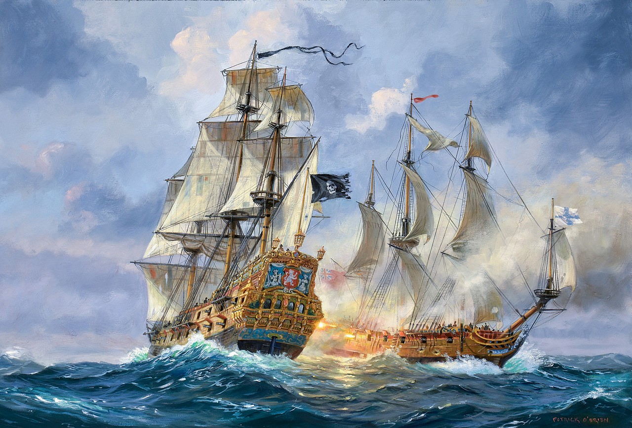 Patrick O'Brien, A Most Notorious Pyrate, 2021
oil on canvas, 24 x 36 in. (61 x 91.4 cm)
POB260204