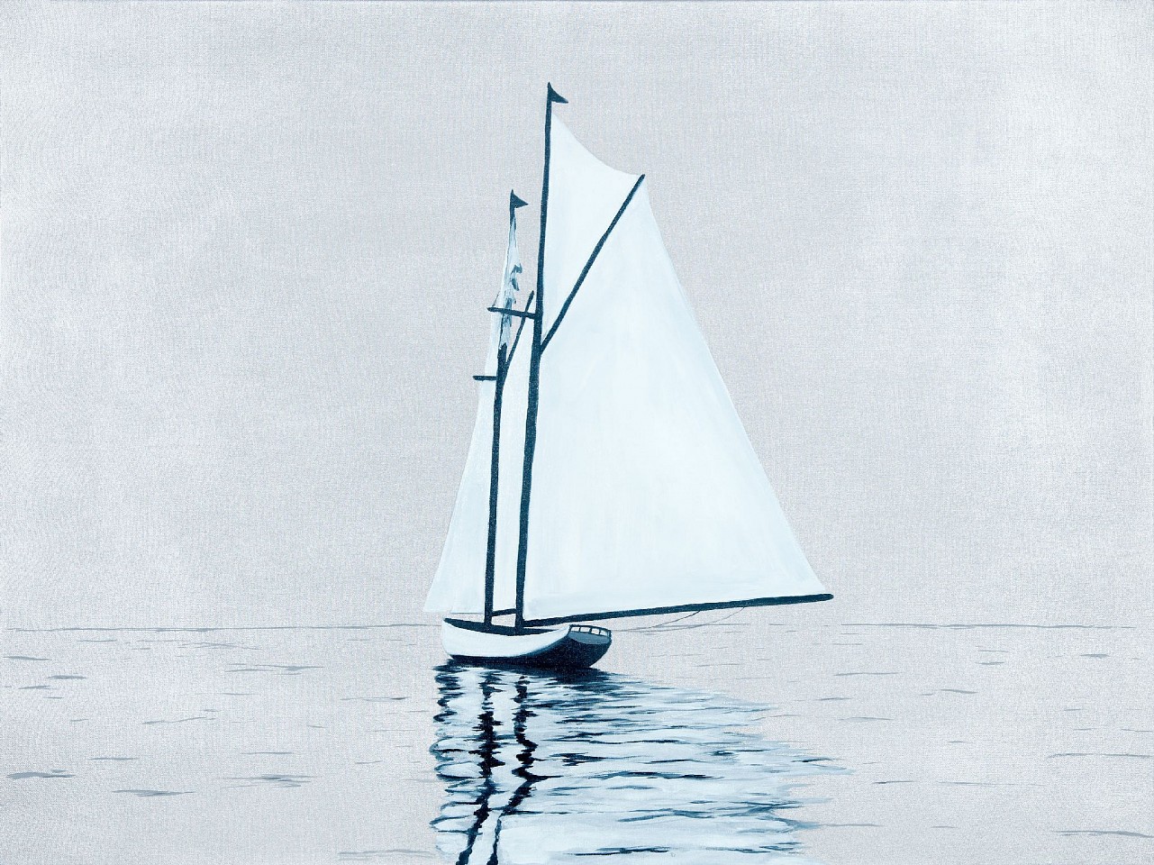 Adam S. Umbach, Silver Sail, 2026
oil and acrylic on canvas, 30 x 40 in. (76.2 x 101.6 cm)
AU260203