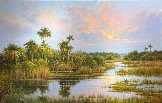 Frank Corso, Evening's Calm, 2026
oil on canvas, 40 x 60 in. (101.6 x 152.4 cm)
FC260301