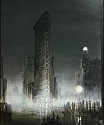 Stephen Hannock, Flatiron
polished acrylic on canvas