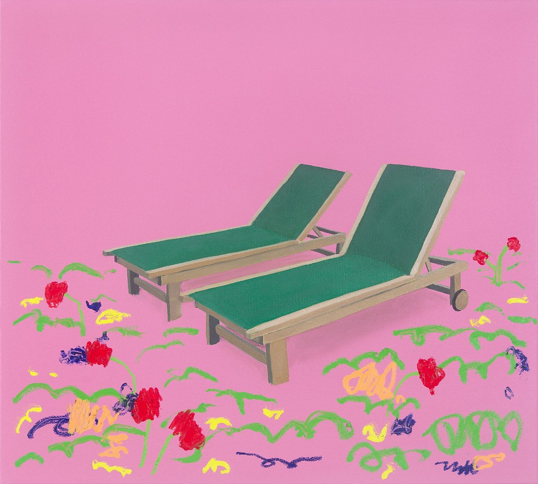 Adam S. Umbach, Lawn Daze, 2025
oil and acrylic on canvas, 36 x 40 in. (91.4 x 101.6 cm)
AU260405