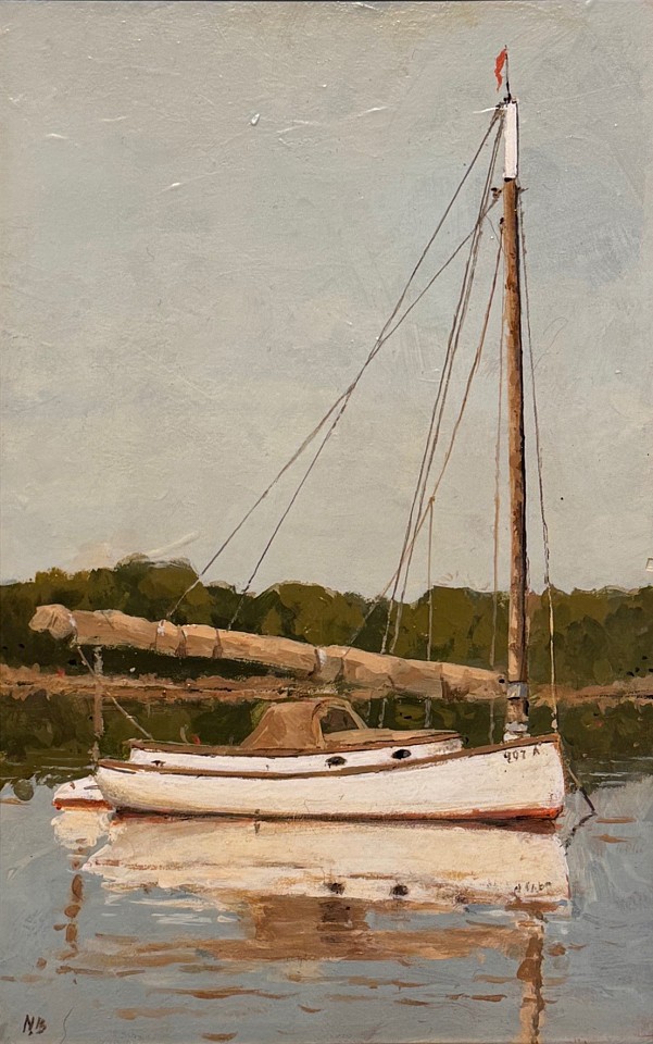 Nicholas Berger, Still Reflection, 2026
oil on panel, 11 1/4 x 7 1/8 in. (28.6 x 18.1 cm)
NB260406