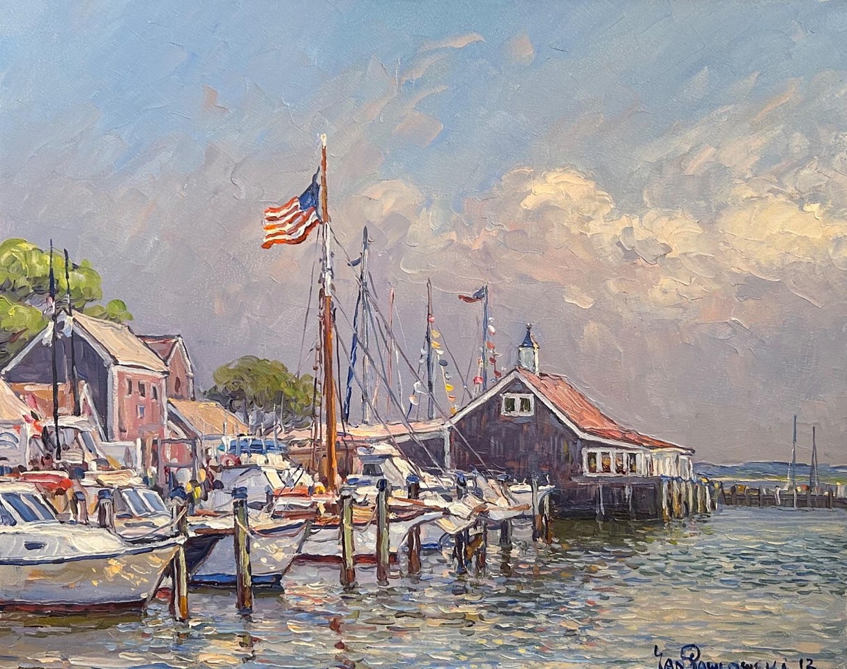 Jan Pawlowski, Docked Boats, 2012
oil on canvas, 24 x 30 in. (61 x 76.2 cm)
JP260211