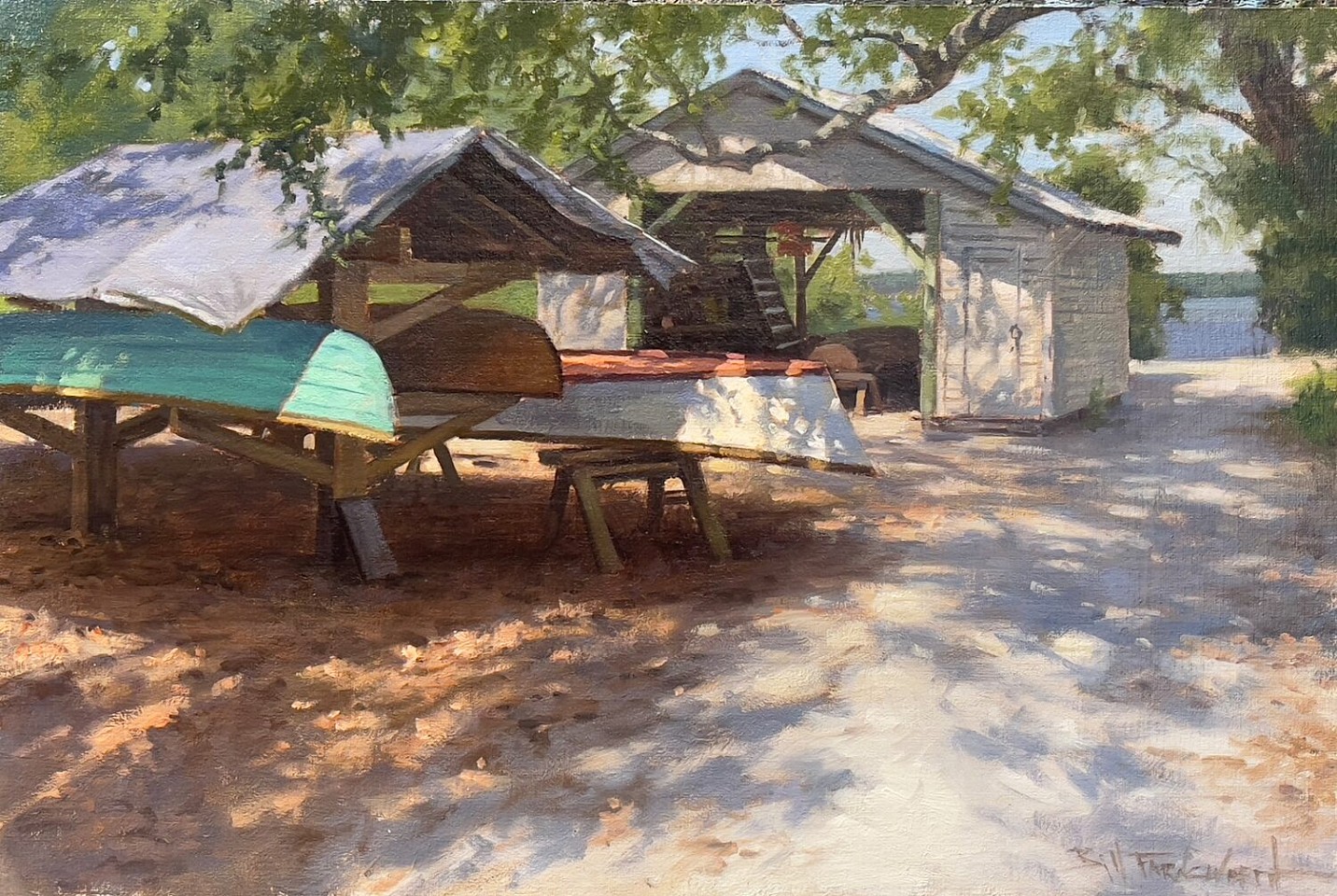 Bill Farnsworth, And then there was light, 2026
oil on linen, 16 x 24 in. (40.6 x 61 cm)
BF260401_ASMA