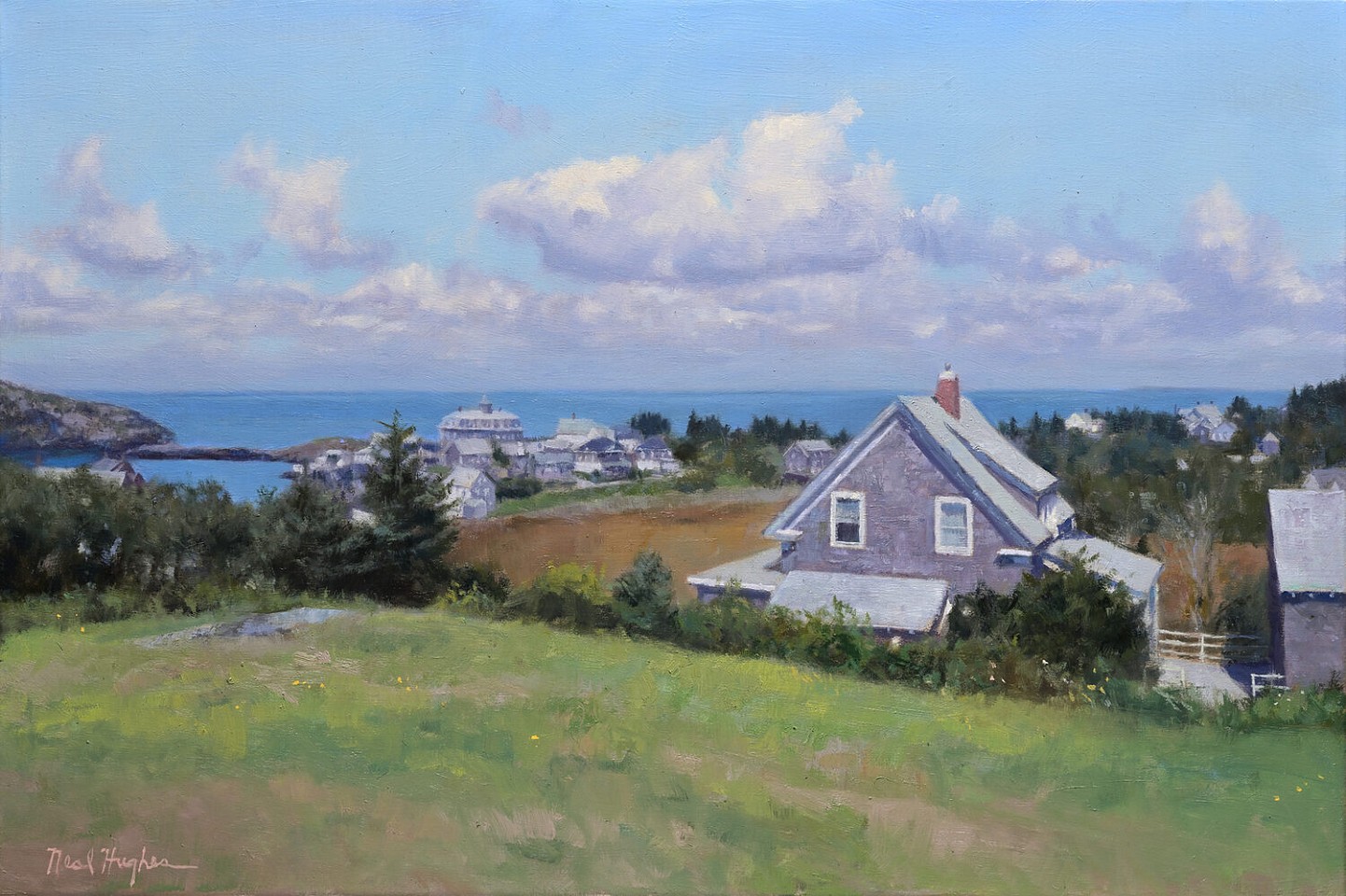 Neal Hughes, Island View, 2026
oil on canvas, 20 x 30 in. (50.8 x 76.2 cm)
NH260501_ASMA