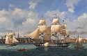 Patrick O'Brien, USS Constitution at Boston, 1797
2026, oil on canvas