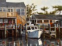 Desiree Rose Zaslow, Back of the Boat Basin
2026, oil on canvas