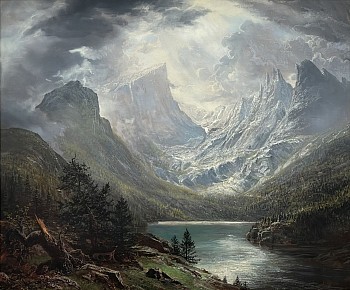 Erik Koeppel -&nbsp;Erik Koeppel Dream Lake: Storm in the Rockies