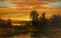 Erik Koeppel, Pastoral Sunset
oil on panel