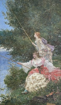 Edouard Toudouze -&nbsp;Edouard Toudouze The Lovely Anglers