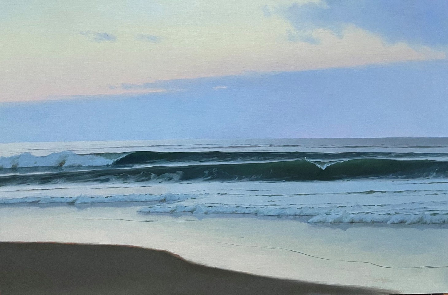 Edward Minoff, Sunrise in July, 2026
oil on linen on panel, 24 x 36 in. (61 x 91.4 cm)
EM260504