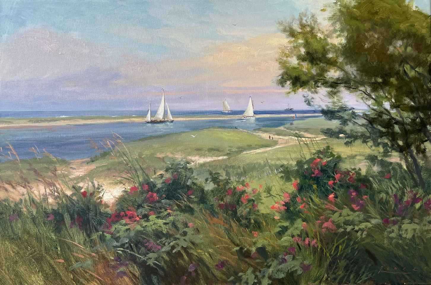 Jackie Jones, Afternoon in Chatham
oil on linen, 20 x 30 in. (50.8 x 76.2 cm)
JJ260701