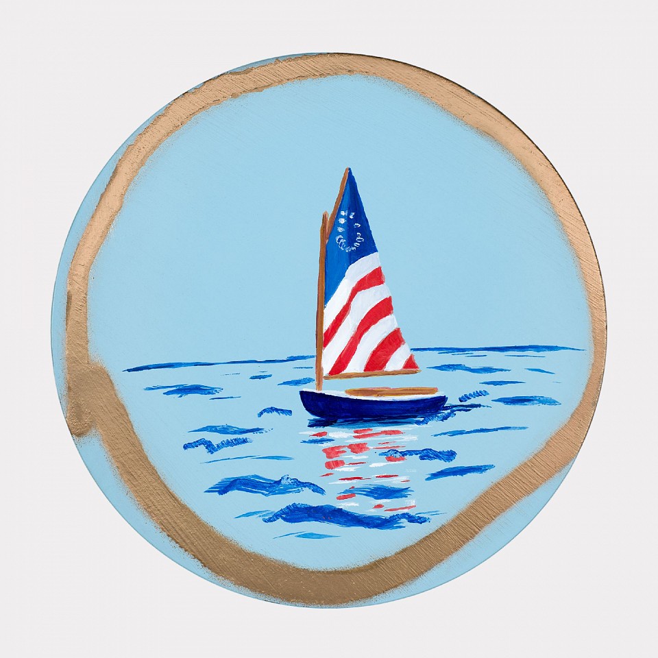 Adam S. Umbach, Wavey Season No. 2, 2026
oil and acrylic on panel, 10 x 10 in. (25.4 x 25.4 cm)
AU260706