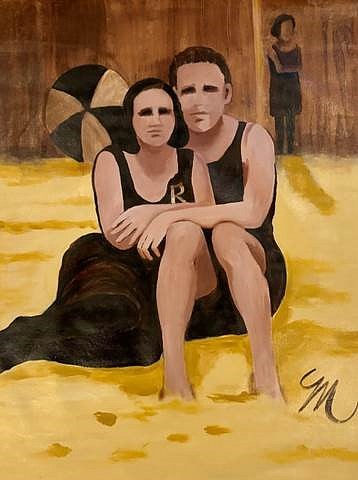 Molly Dee, Harry & Ruth
mixed media on canvas, 54 x 44 in. (137.2 x 111.8 cm)
MD260703