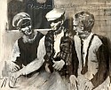 Molly Dee, Sea Stories
mixed media on canvas