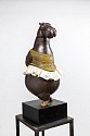 Bjorn Skaarup, Hippo Ballerina, fourth position, Ed. 1/9
2026, bronze with fabric skirt