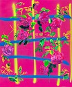 Adam S. Umbach, Trellis Works (Red Violet with Mojito)
2026, oil and acrylic on linen