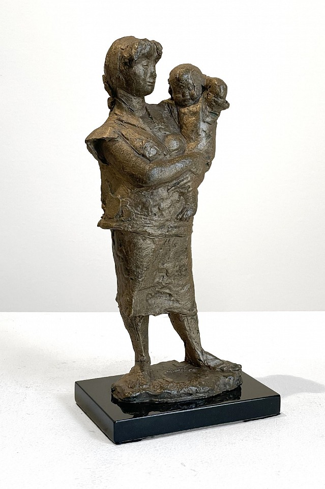 Bruno Lucchesi, Mother and Child (unique), 1961
bronze, 9 1/2 x 4 1/2 x 3 in. (24.1 x 11.4 x 7.6 cm)
BL260916